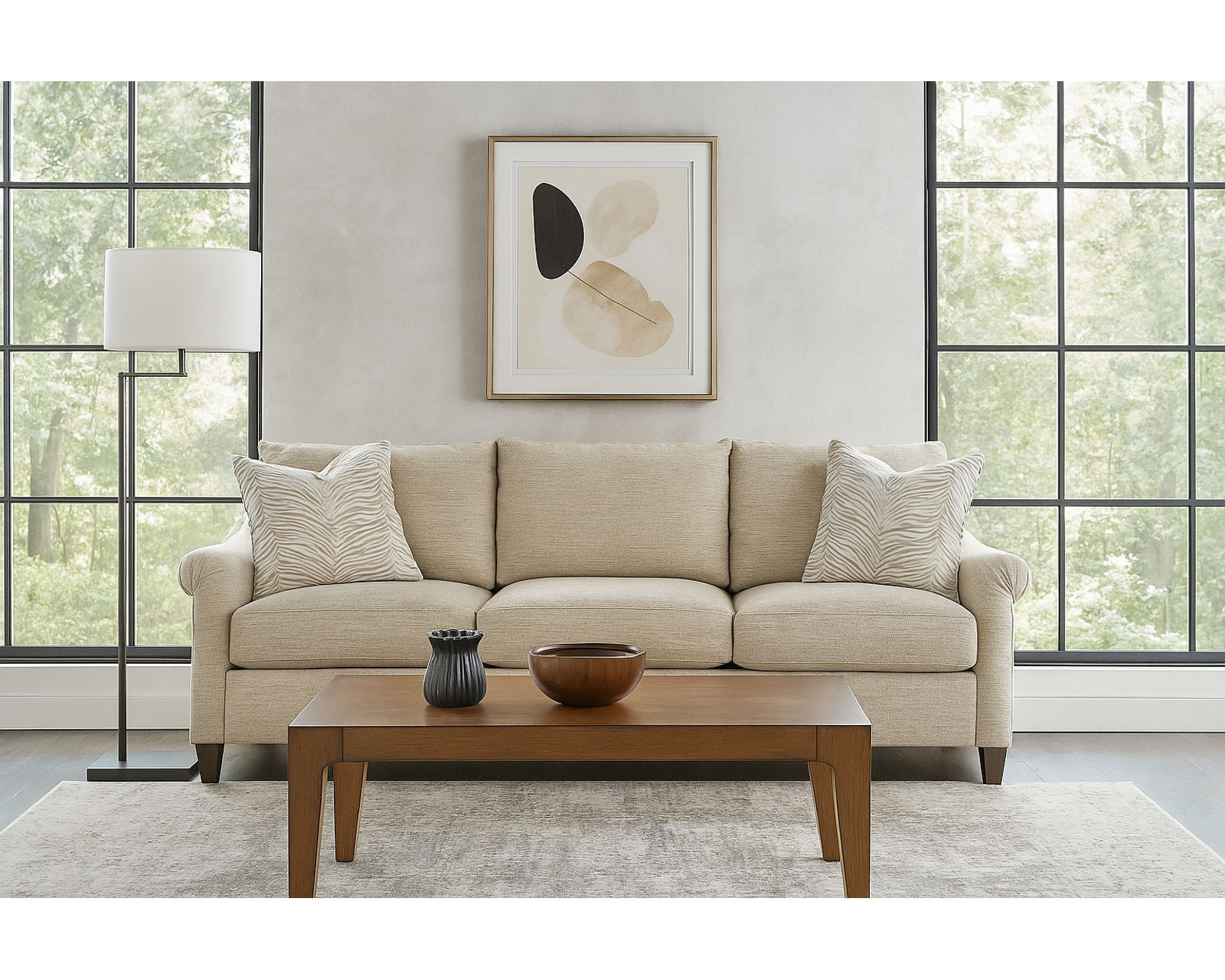 Sheffield 7464 Sofa (90") +100 performance fabrics) - Sheffield 90" Sofa
