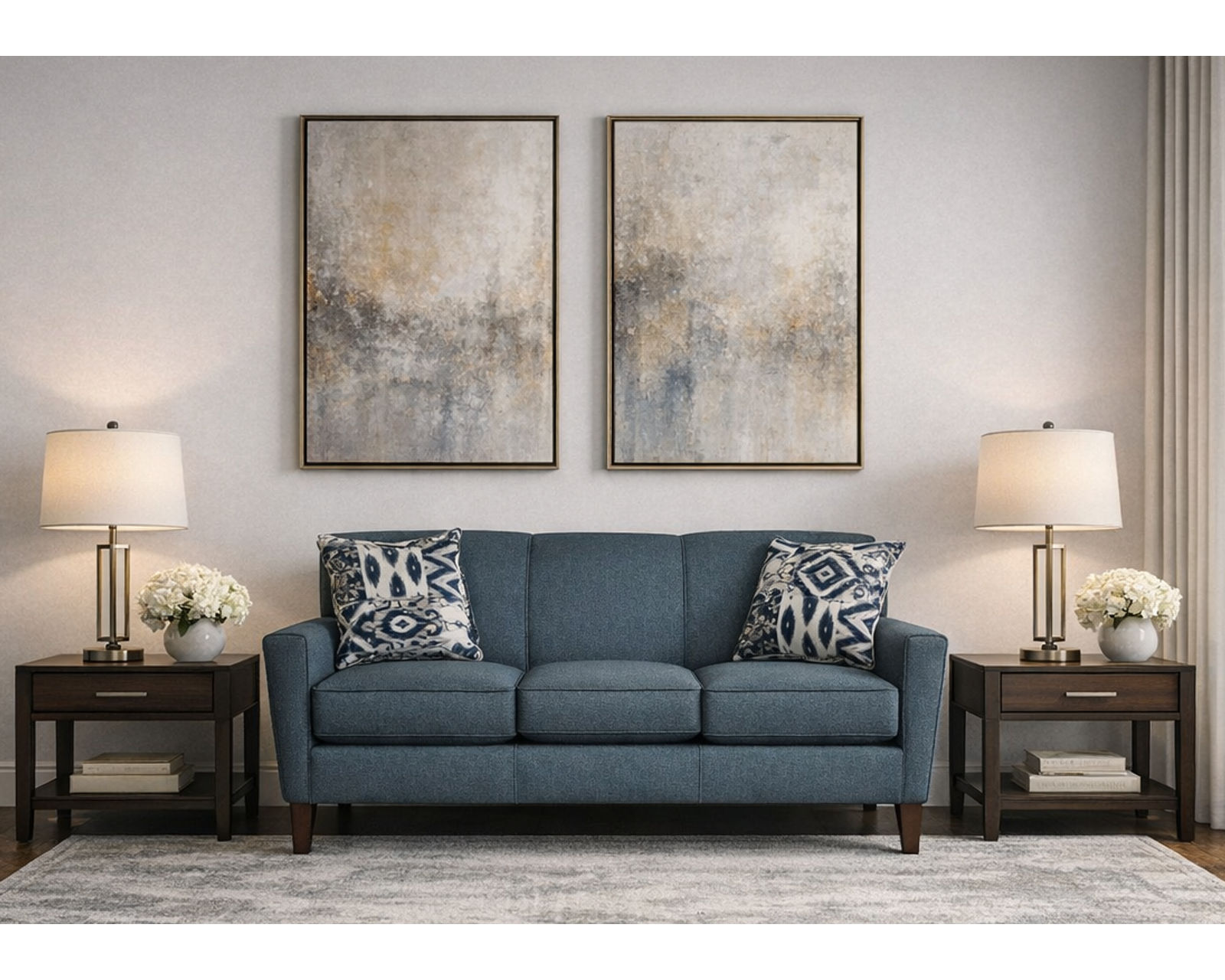 Collegedale 79" Sofa  (+100 Standard and Performance Fabrics) - Collegedale 79" Sofa