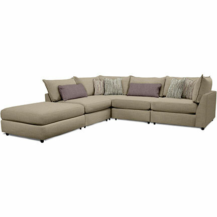Layout N: Five Piece Sectional 125" x 125"