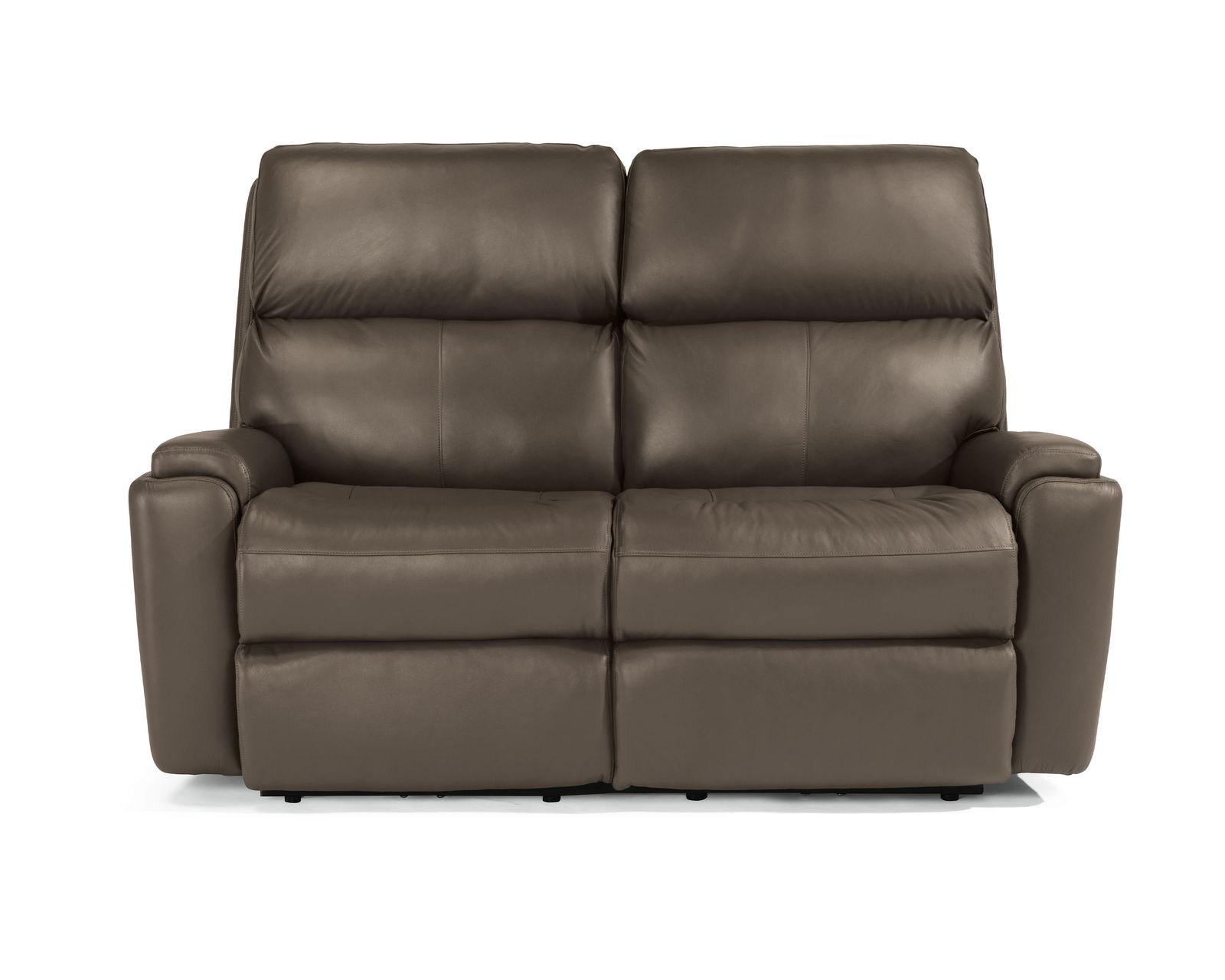 Rio Leather Recliner or Rocker Recliner (Colors Available) - Rio Leather Reclining Loveseat