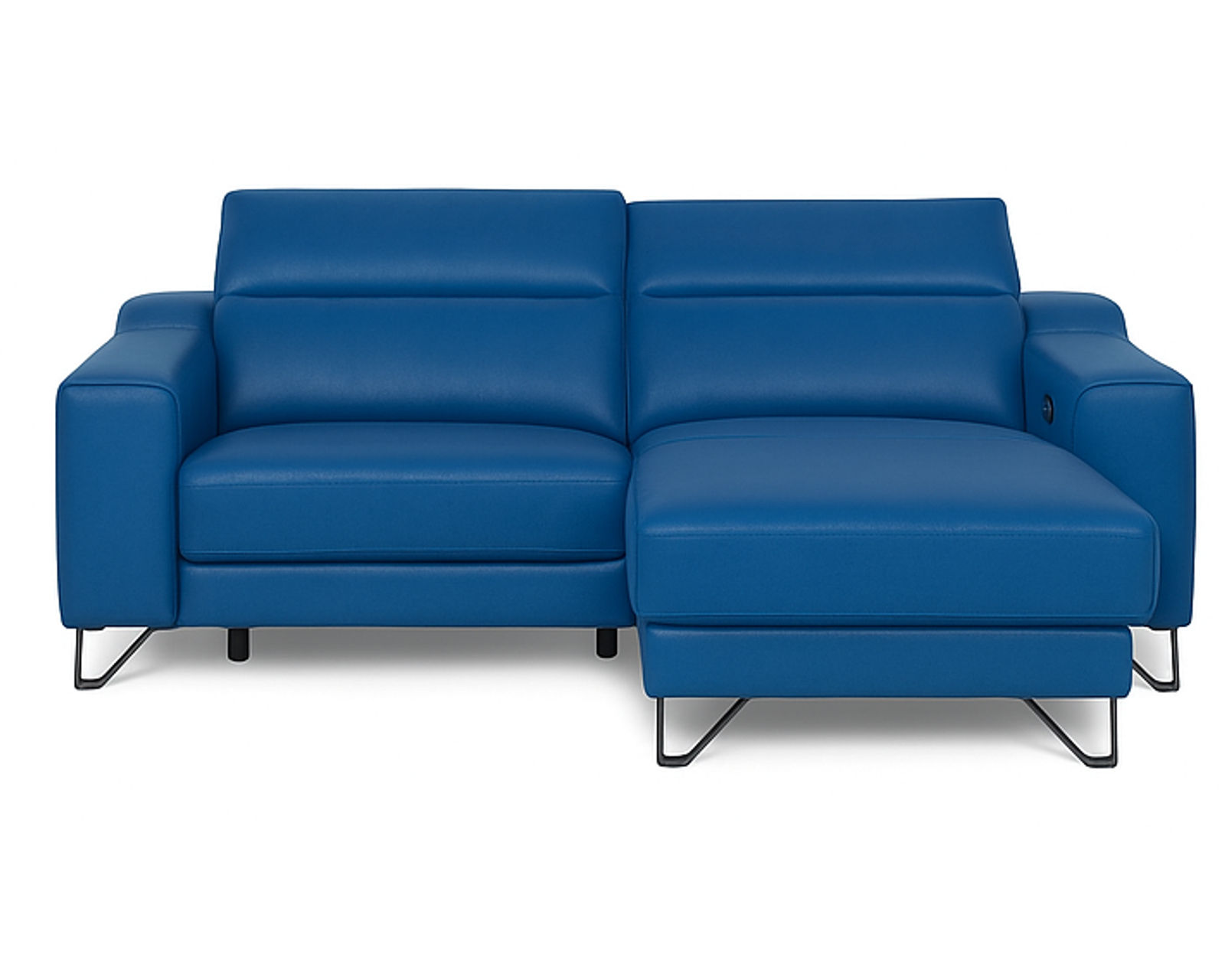 Tabor 44003 Power Headrest Power Reclining Chaise Sectional (+100 leathers)
