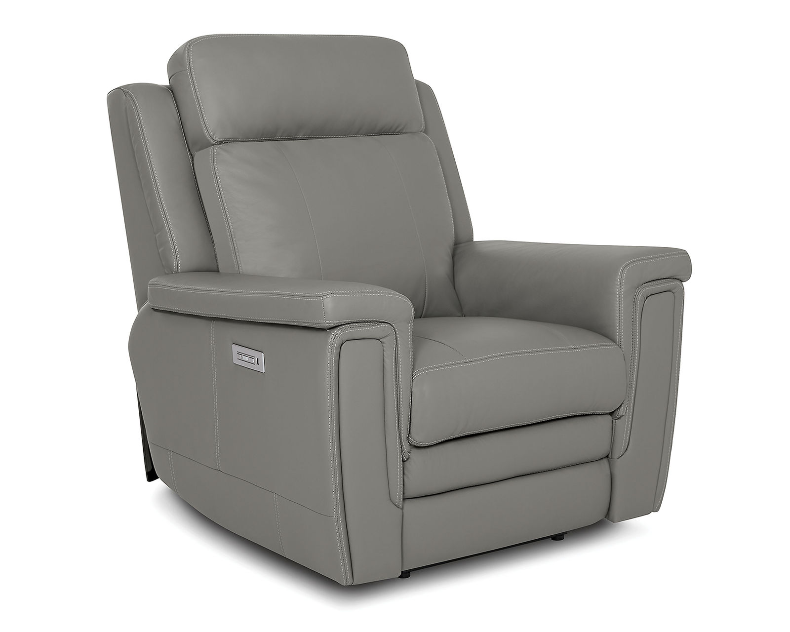 Asher 41065 Power Headrest WallHugger Power Recliner (Made to order) - Relaxation is enhanced by a power-adjustable headrest, lumbar and recline - all activated by a discrete sleek switch.