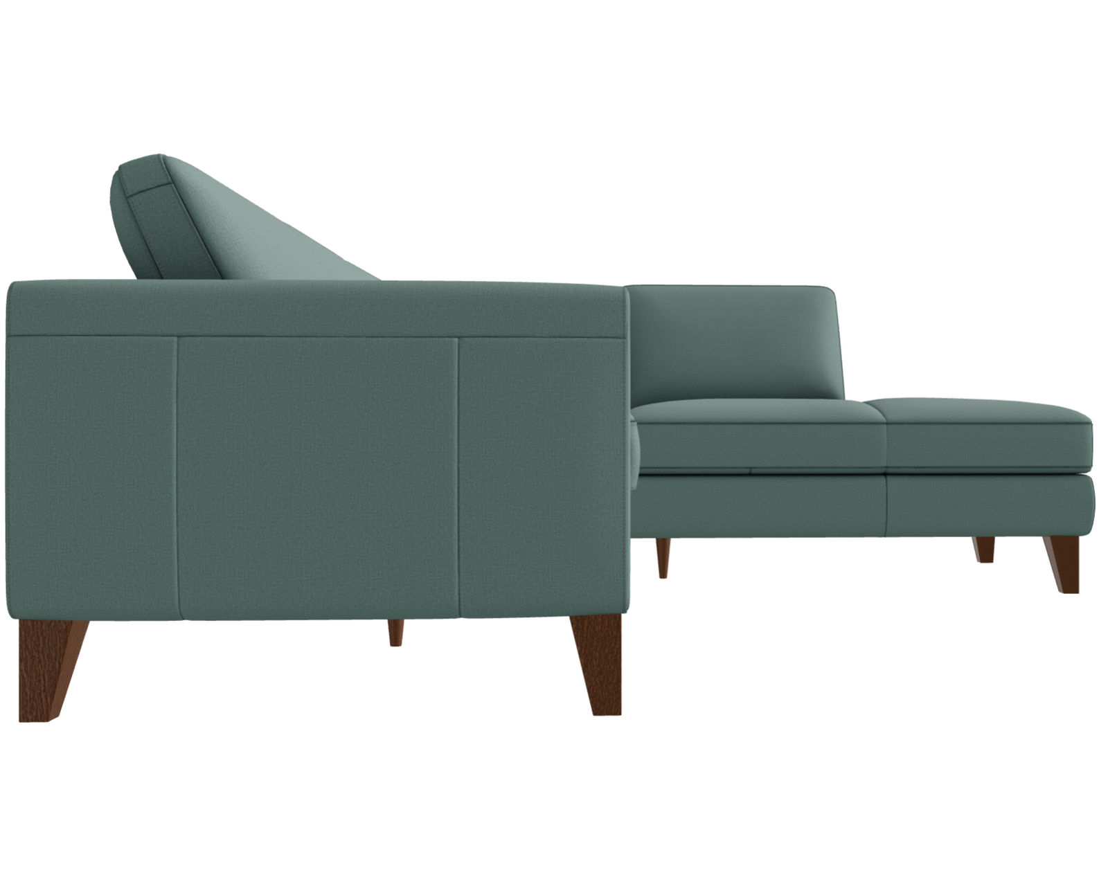 Sollievo B845 Sectional (+40 fabrics) - Layout B: Two Piece Sectional - 91" x 82" 
