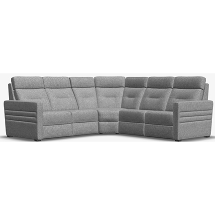 Layout A: Three Piece Sectional 98" x 98" (2 recliner)