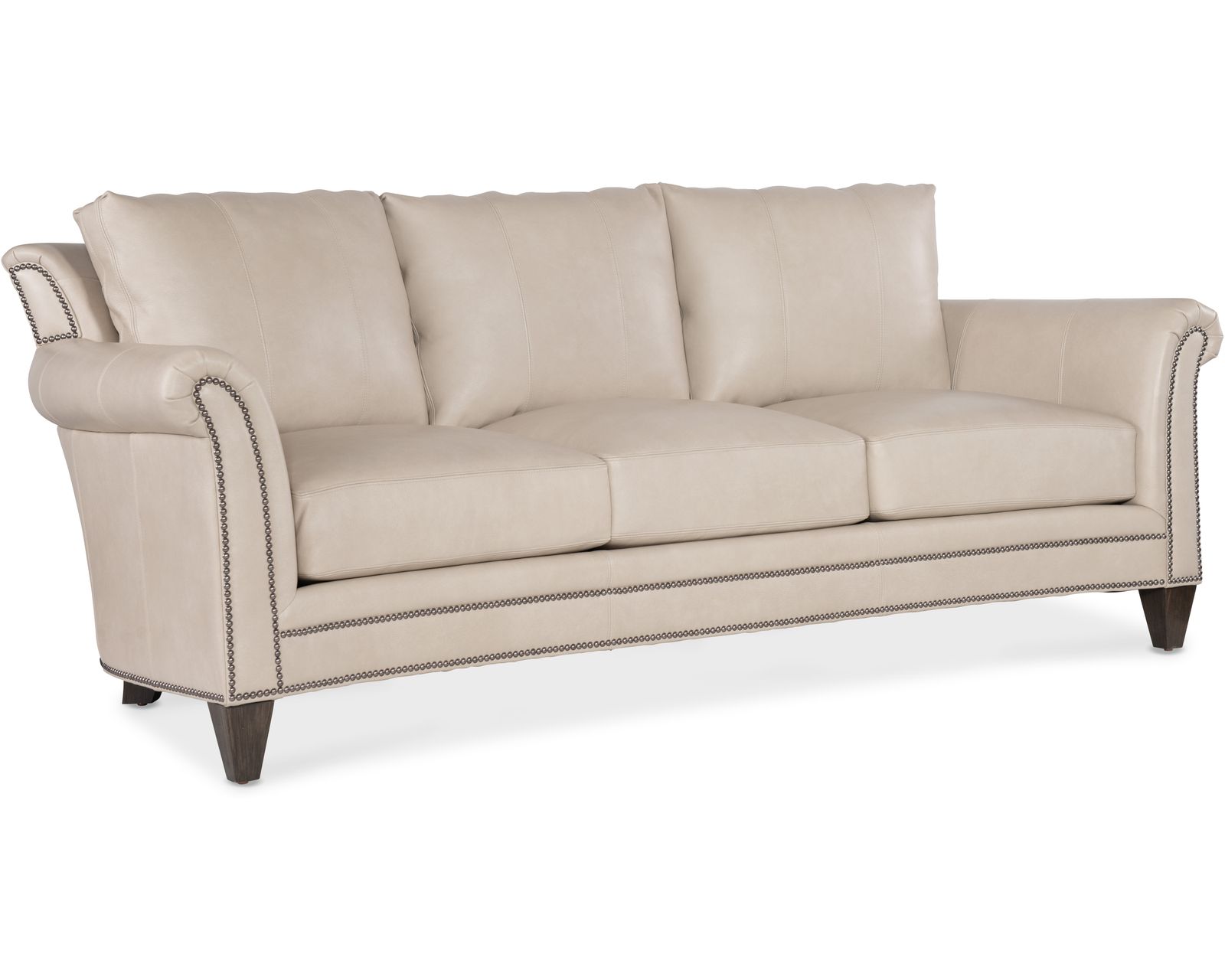 Bradington Young Richardson 866 Sofa (12 leathers) 8-Way Hand Tie - Richardson Stationary Sofa 8-Way Hand Tie
