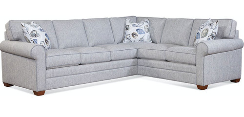 Layout A: Two Piece Sleeper Sectional 117" x 94"