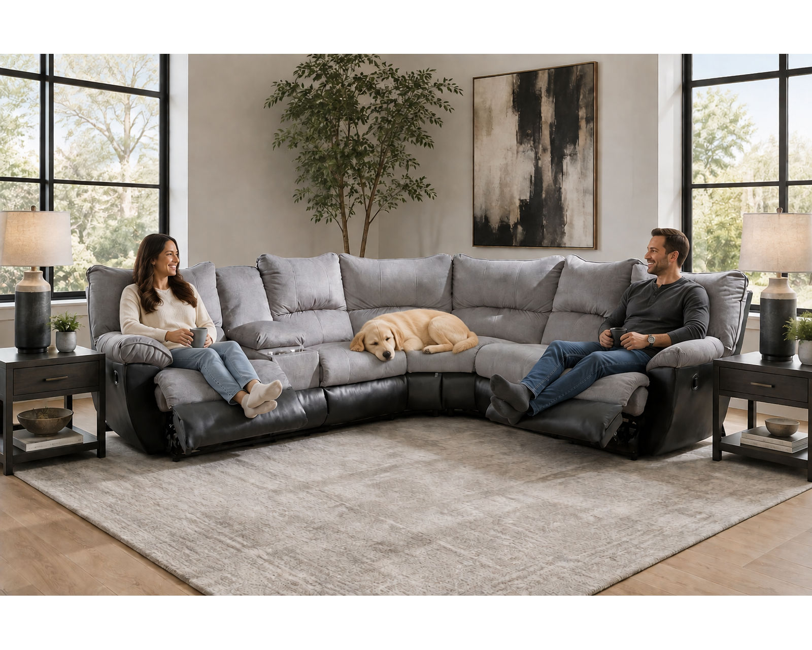 Willow 2 Piece Lay Flat Reclining Sectional (hot buy) - Relax Better. Live Better.