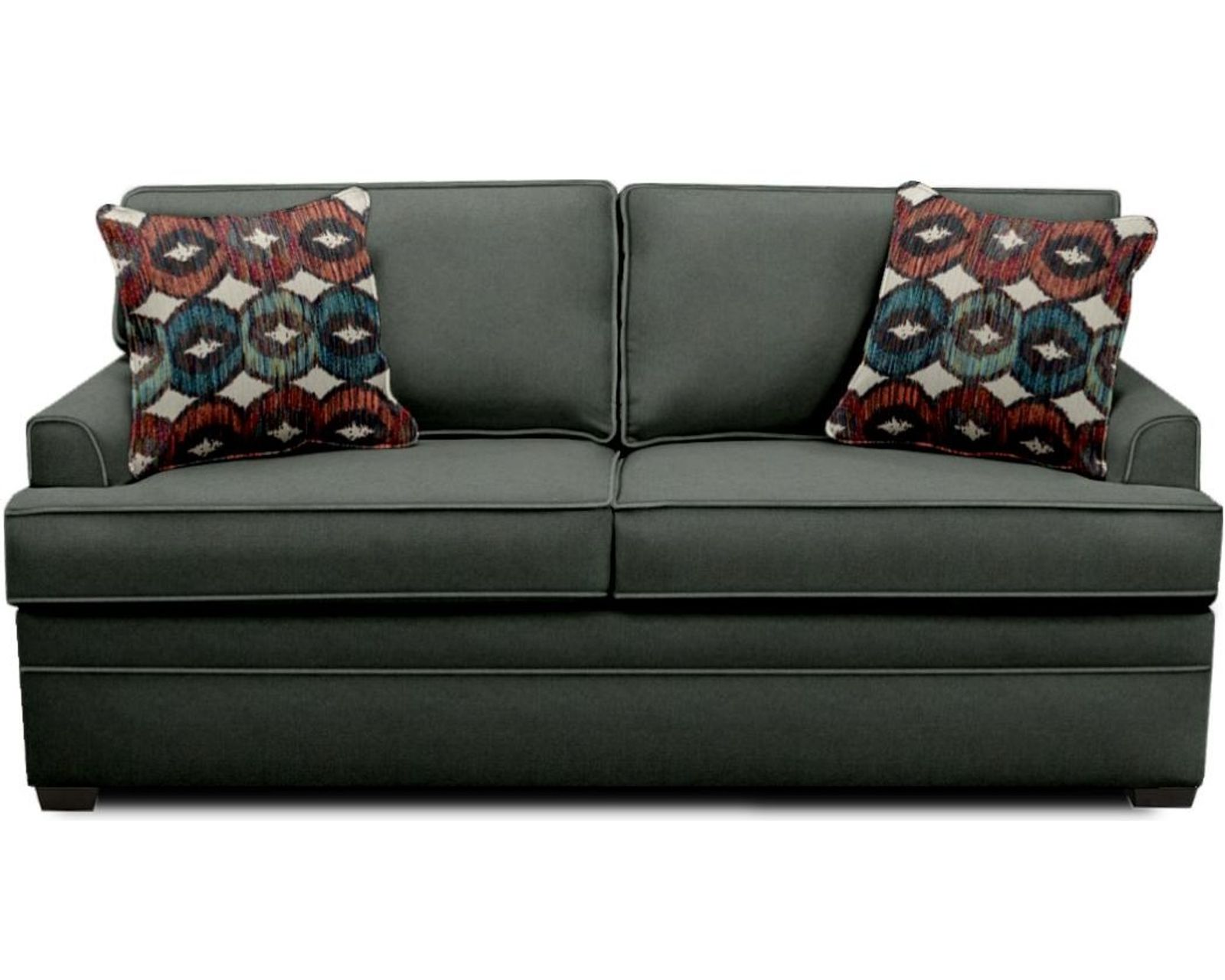 Hallie 72" Two Cushion Sofa  (+100 Standard and Performance Fabrics)