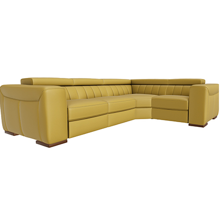 Layout J: Four Piece Sectional 126" x 92" (2 recliners)