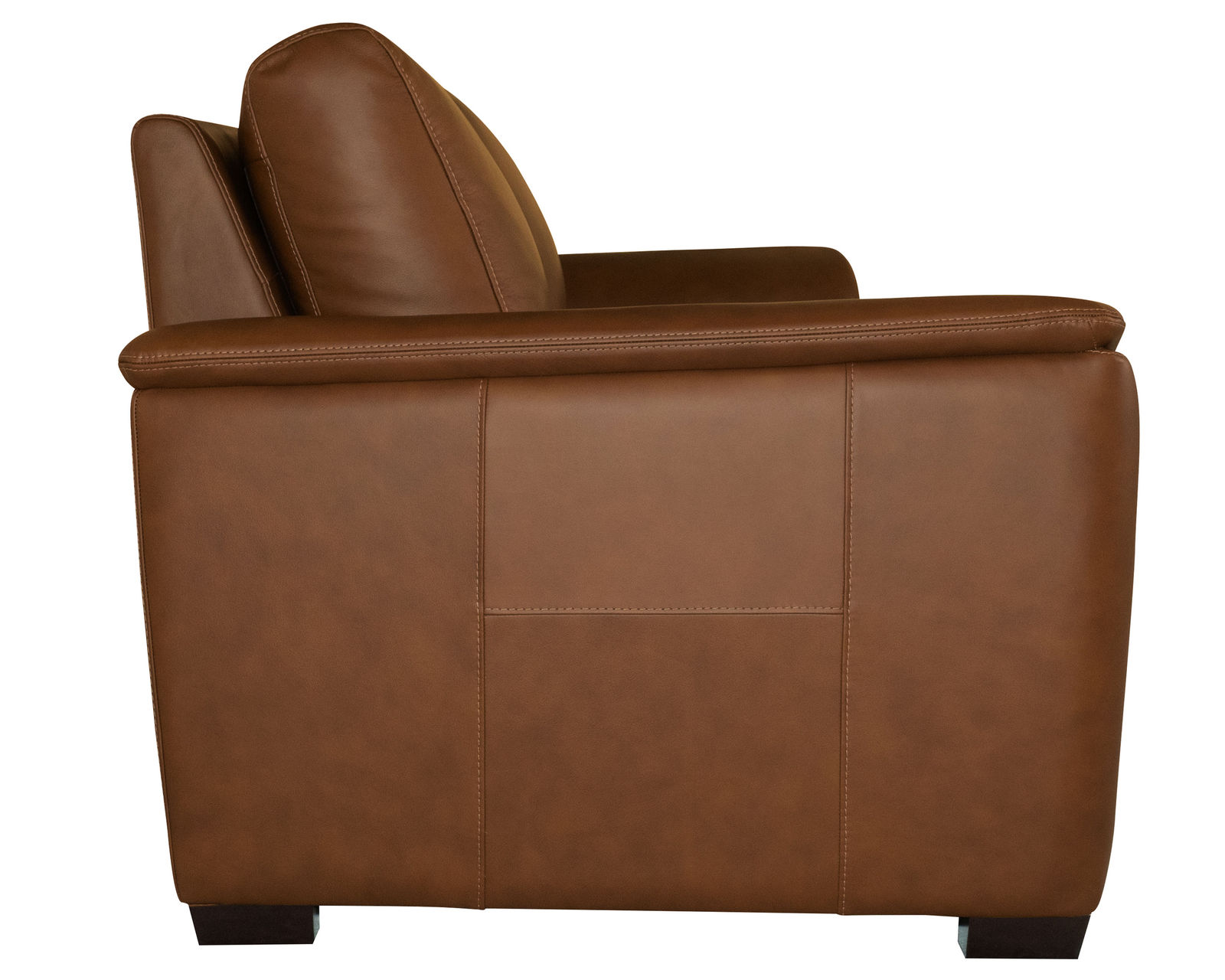 Henry 90" Leather Stationary Sofa (in stock)