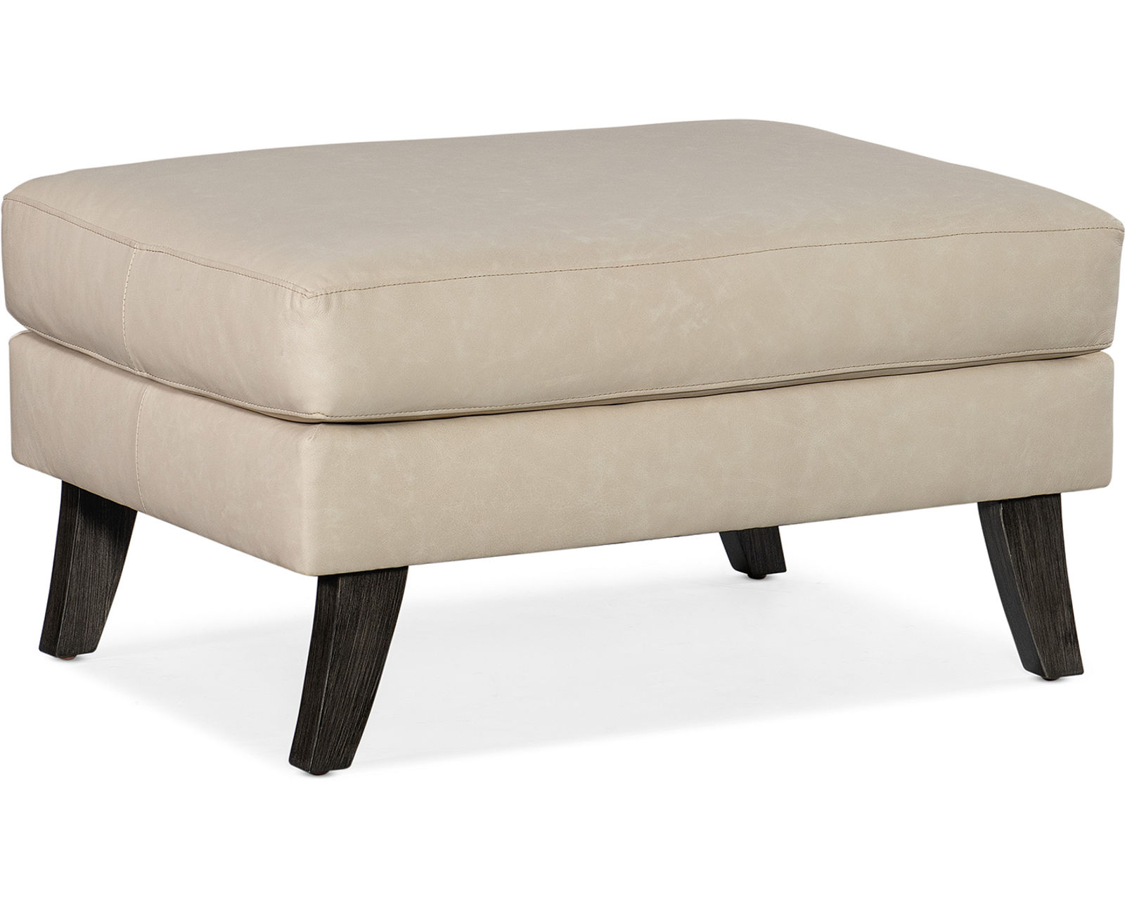 Bradington Young Alora 745 Sofa (12 leathers) 8-Way Hand Tie - Alora 23" x 31" Ottoman