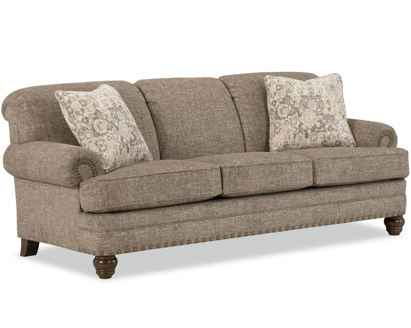 Theodore 88" Stationary Sofa (Performance fabrics) 728150 - 2.0 density foam (above industry standard-1.8