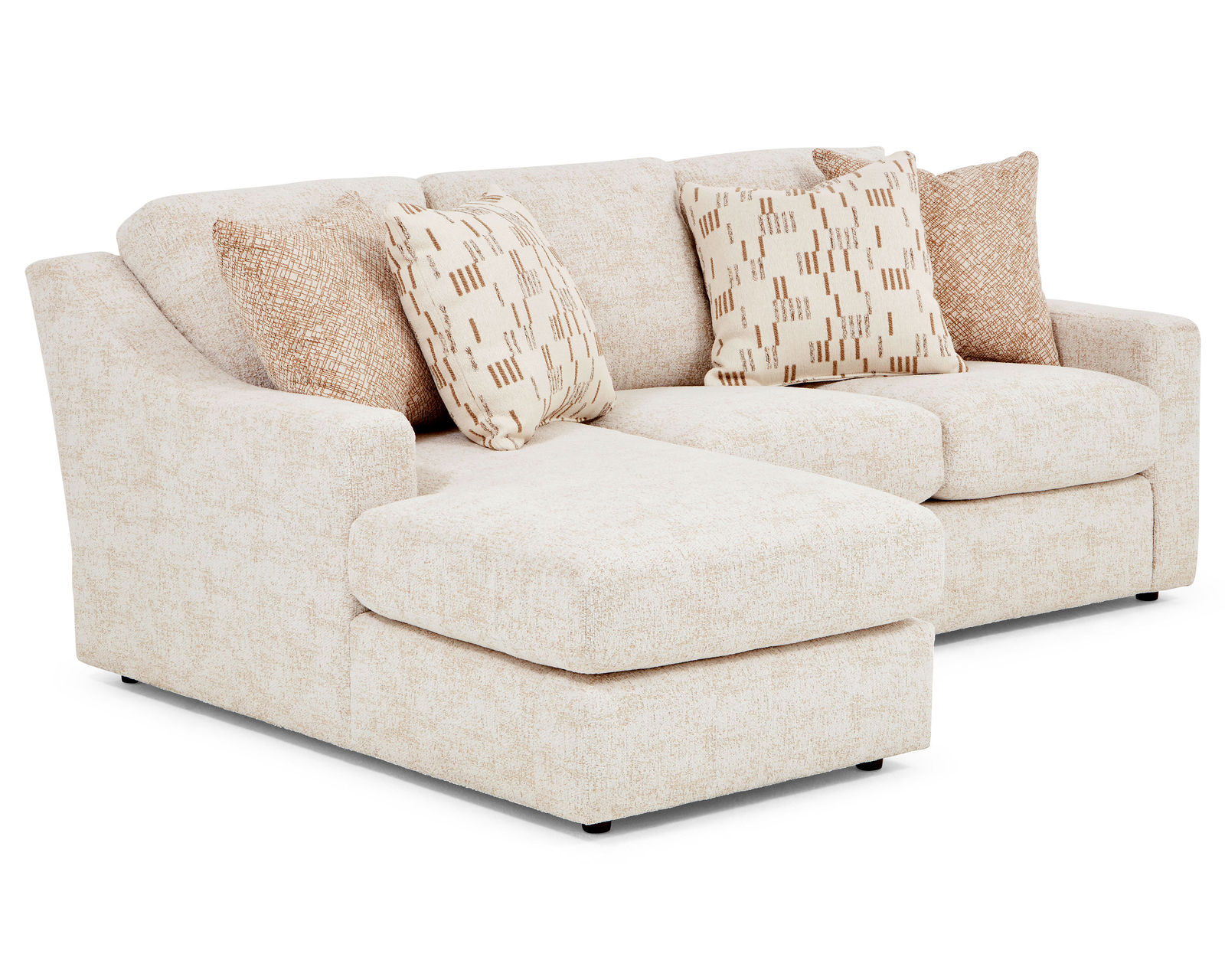 Caverra Stationary Sectional (+139 fabrics) - Layout B: Two Piece Sectional 66" x 85"