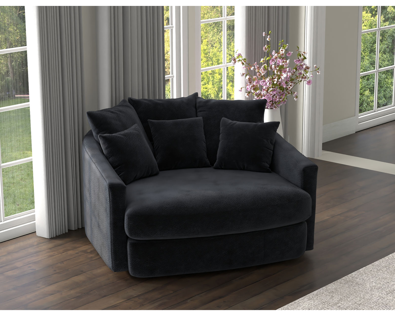 Matty 710 Cuddler Chaise (3 colors) - 90+ Years of American Comfort.