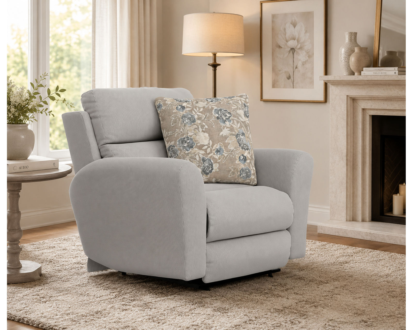 Chappy 83" Lay Flat Reclining Sofa Farmhouse Casual Styling (includes pillows) 2 colors - Sit Back. Stretch Out. Stay Awhile.