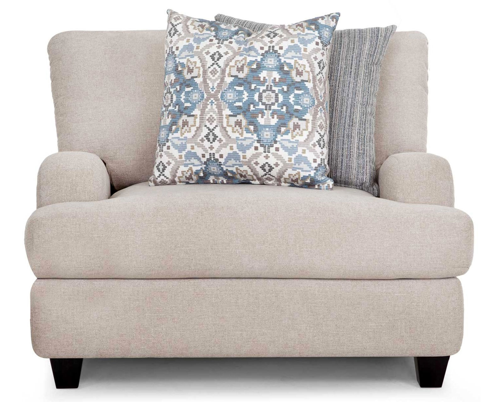 Nori 93" Sofa (Light, Relaxed Style. Comfort Made for Everyday Living) - Shown in Durable Polyester Color Hemp