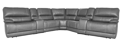 Layout D: Seven Piece Reclining Sectional 135" x 135"
