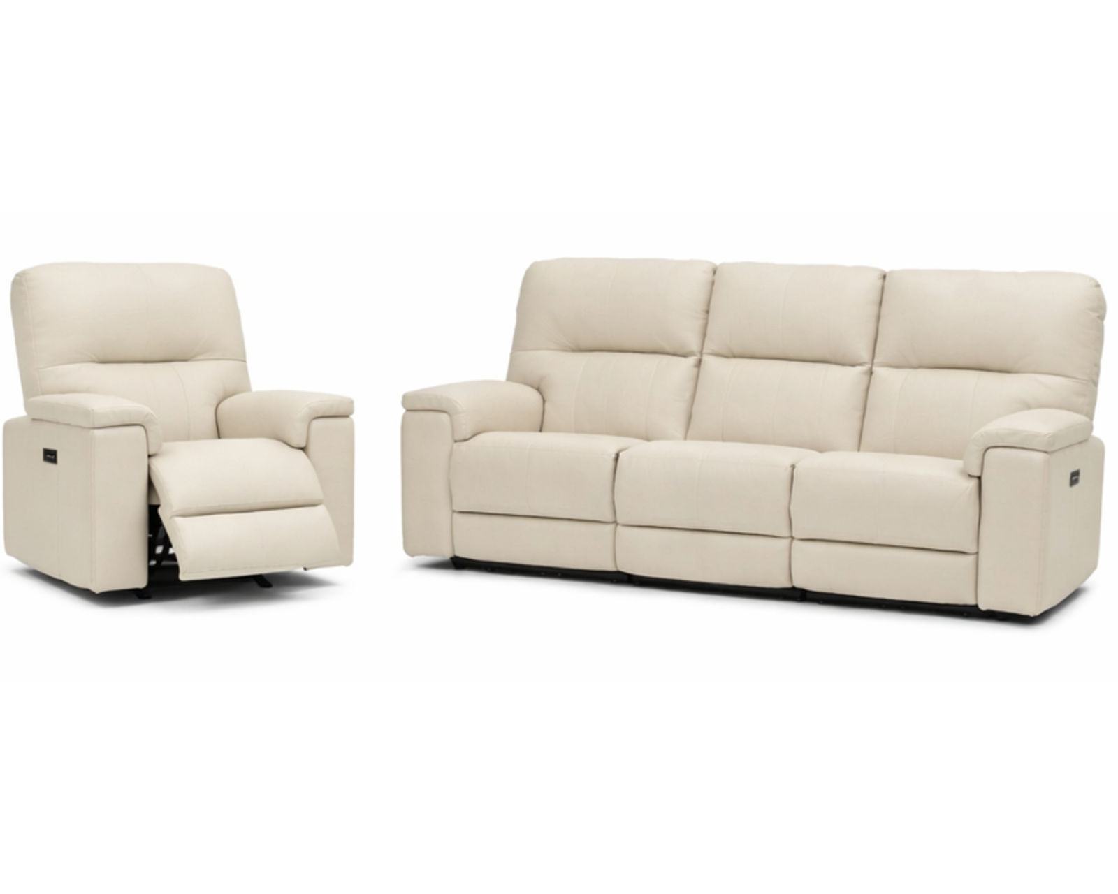 Maria Dual Power Reclining Sofa — Available in Standard & Wide Cushions, 140+ Leather Options, and 82", 85", or 114" Widths - Premium Comfort Without Compromise