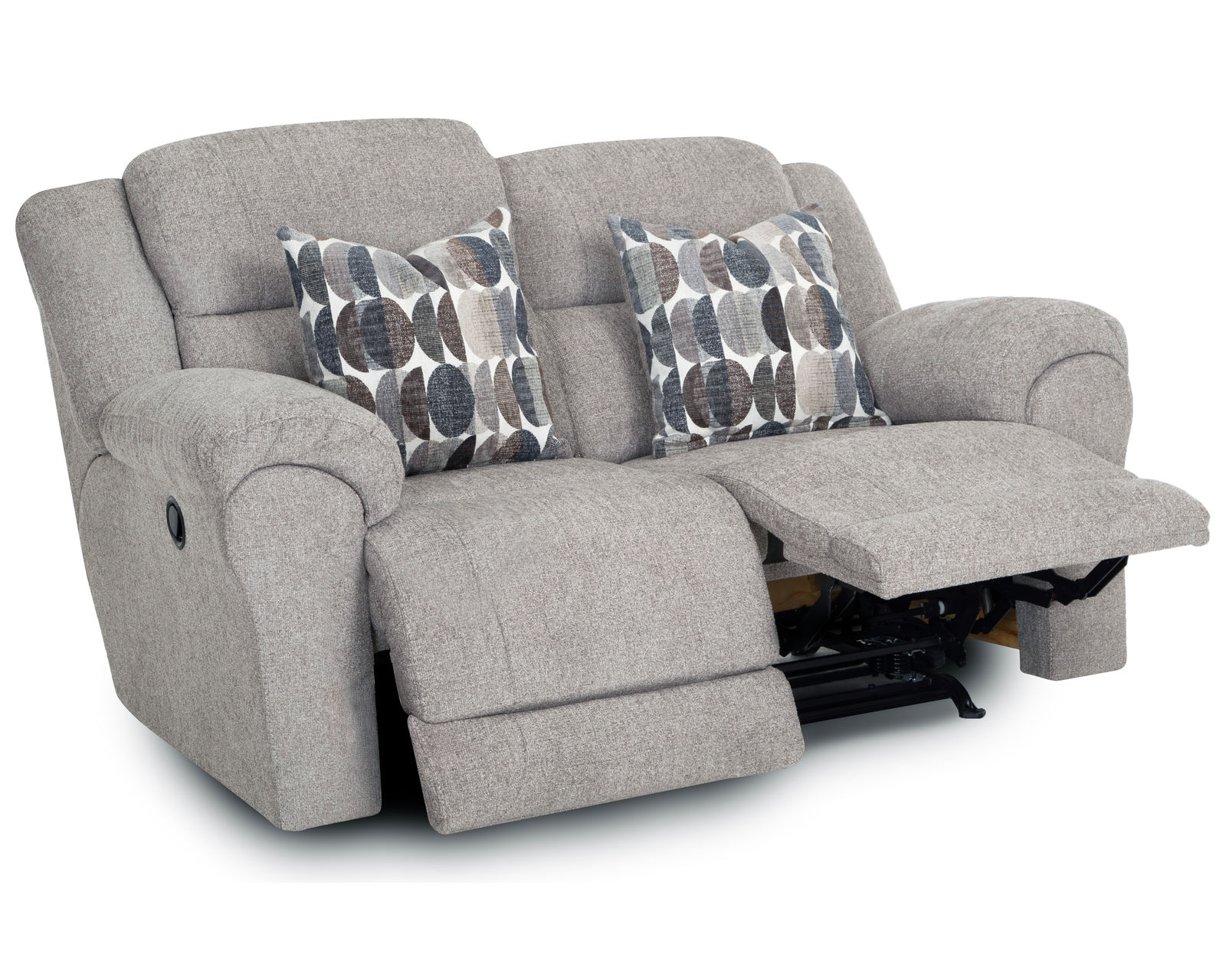 Keaton 90" Reclining Sofa (Plush Comfort. Relaxed Style. Made for Everyday Living) - Includes all Accent Pillows