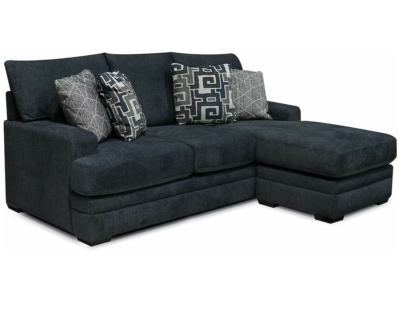 Luca 89" Sofa Chaise  (+101 Standard and Performance Fabrics) - Reversible Seat Cushions
