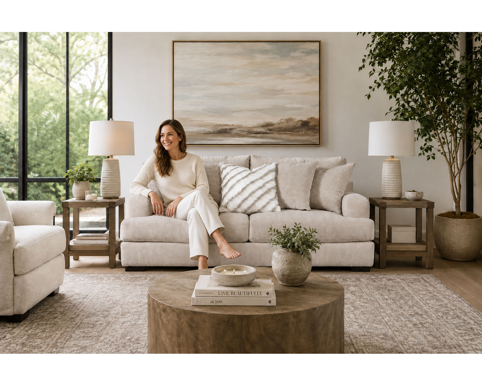 Gabrielle 87" Sofa (includes pillows) - Quality You Can Count On, Comfort You'll Love.