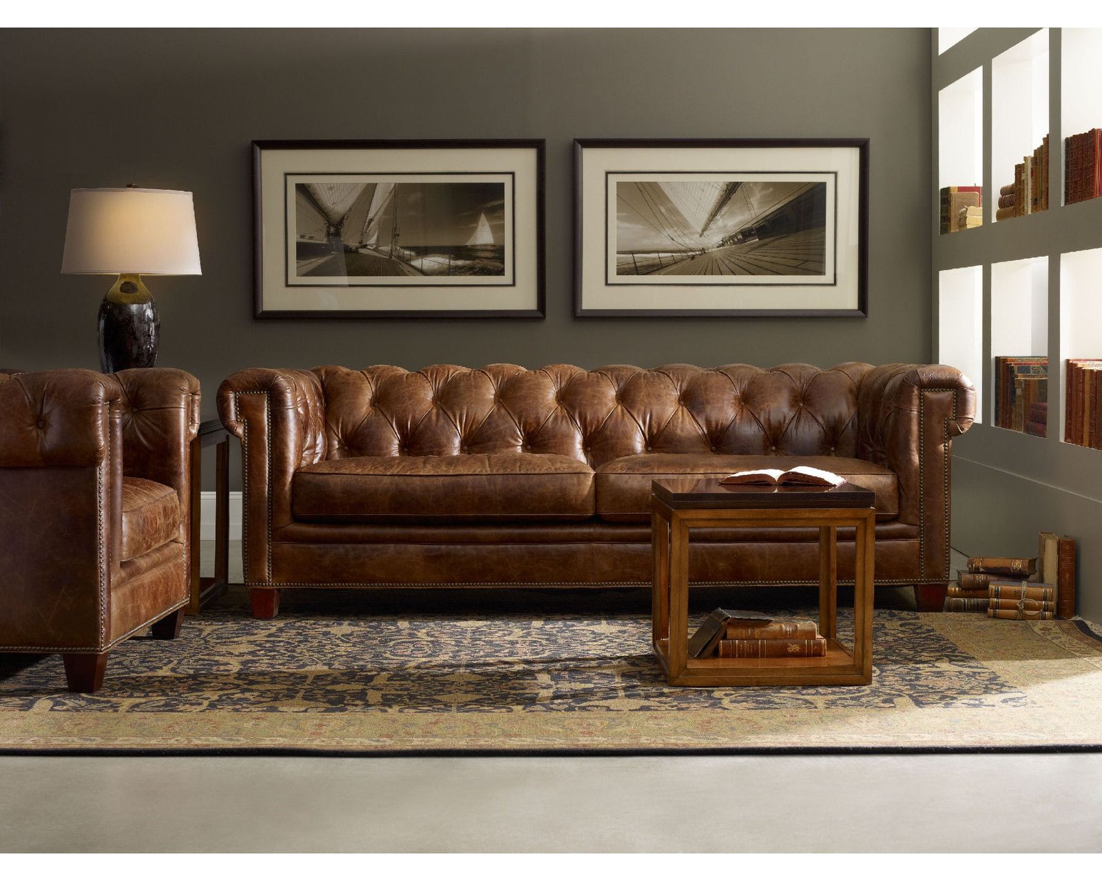 Chester Leather Sofa 94.5" (in stock)