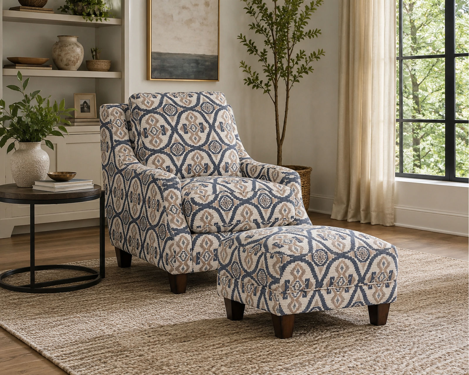 Sicily 101" Wide Sofa (The Look of Worn Leather. The Softness of Fabric) - Beautiful Rooms Don’t Have to Cost a Fortune.
