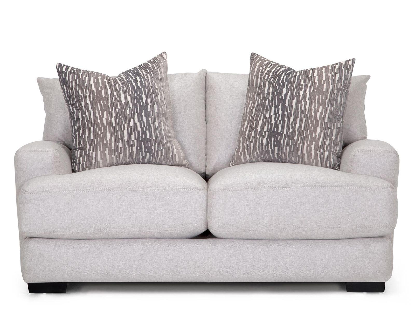 Oslo 87" Casual Modern Wide Seat Sofa (Oversized Comfort. Casual Modern Style. Made for Lounging.) - 	Oslo 67" Loveseat
