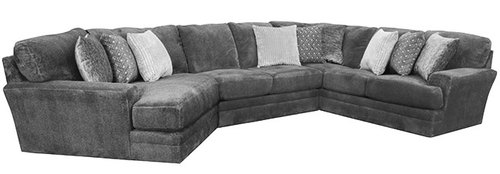 Layout Q: Three Piece Sectional 64" x 164" x 101"