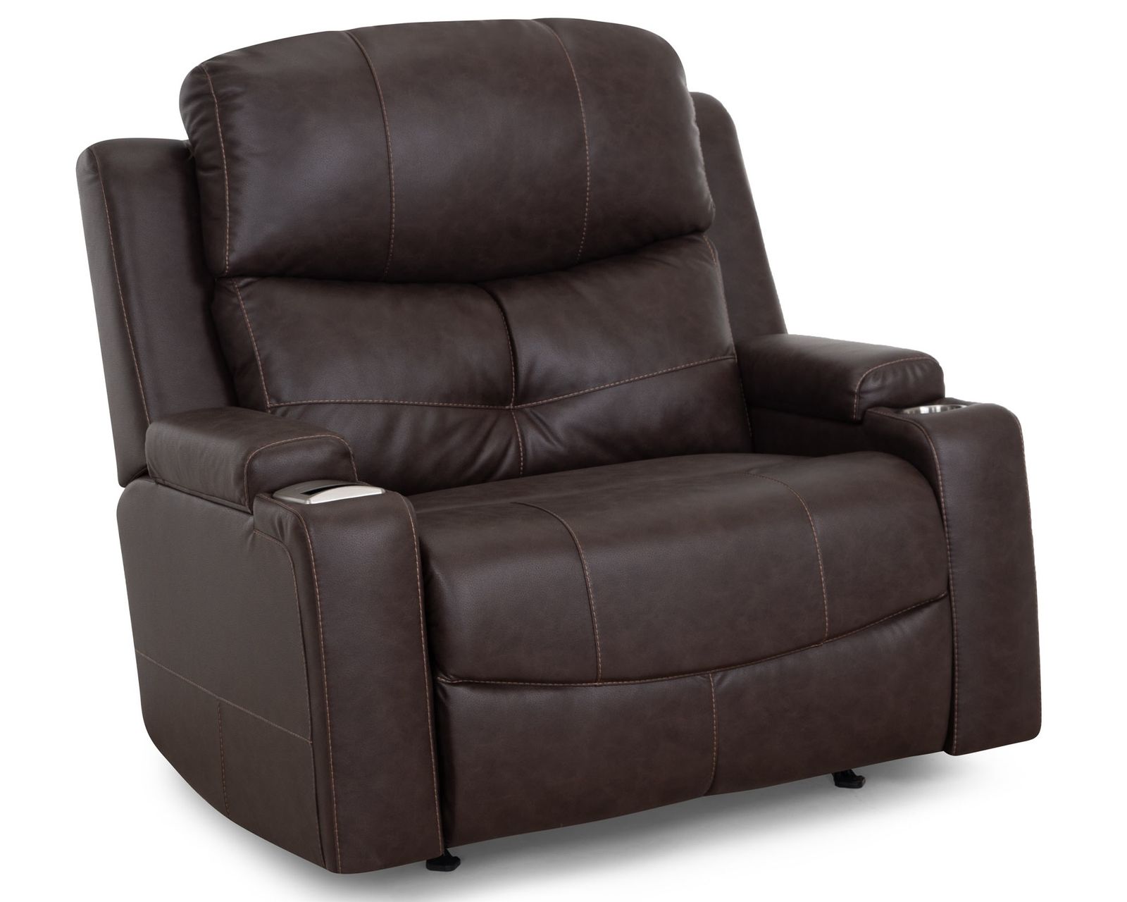 Arlington 8507 Chair & A Half Power Rocker Recliner (Extra-Wide Comfort. Built-In Storage. Wireless Charging) - Arlington 8507 Chair & A Half Power Rocker Recliner 