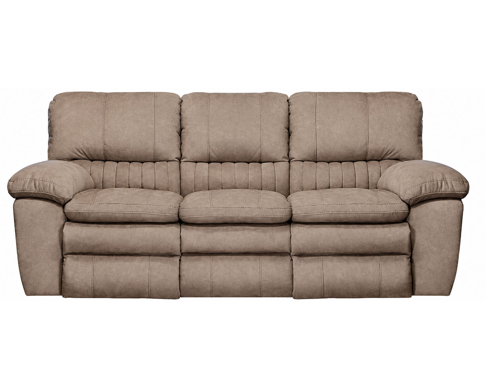 Reyes 91" Lay Flat Reclining Sofa (2 colors) - Reyes Reclining Sofa in Fabric Portabella