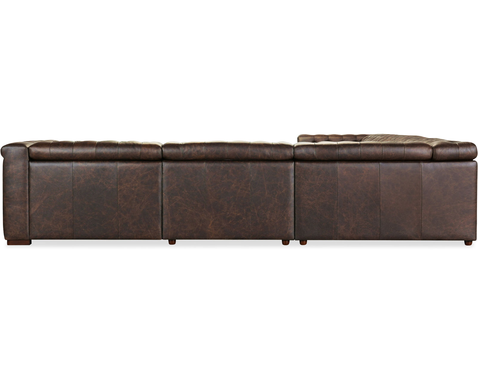 Savion Deux 5 Seat Sectional with Three Power Recliners and Six Power Headrests 089 (In stock)