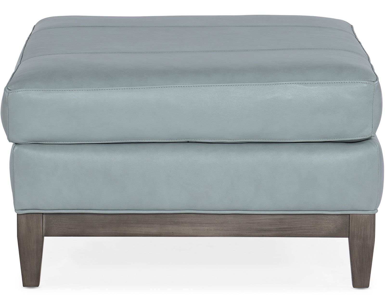 Bradington Young Noah 76" Studio Sofa (12 leathers) 8-Way Hand Tie - Noah 28" x 34" Ottoman