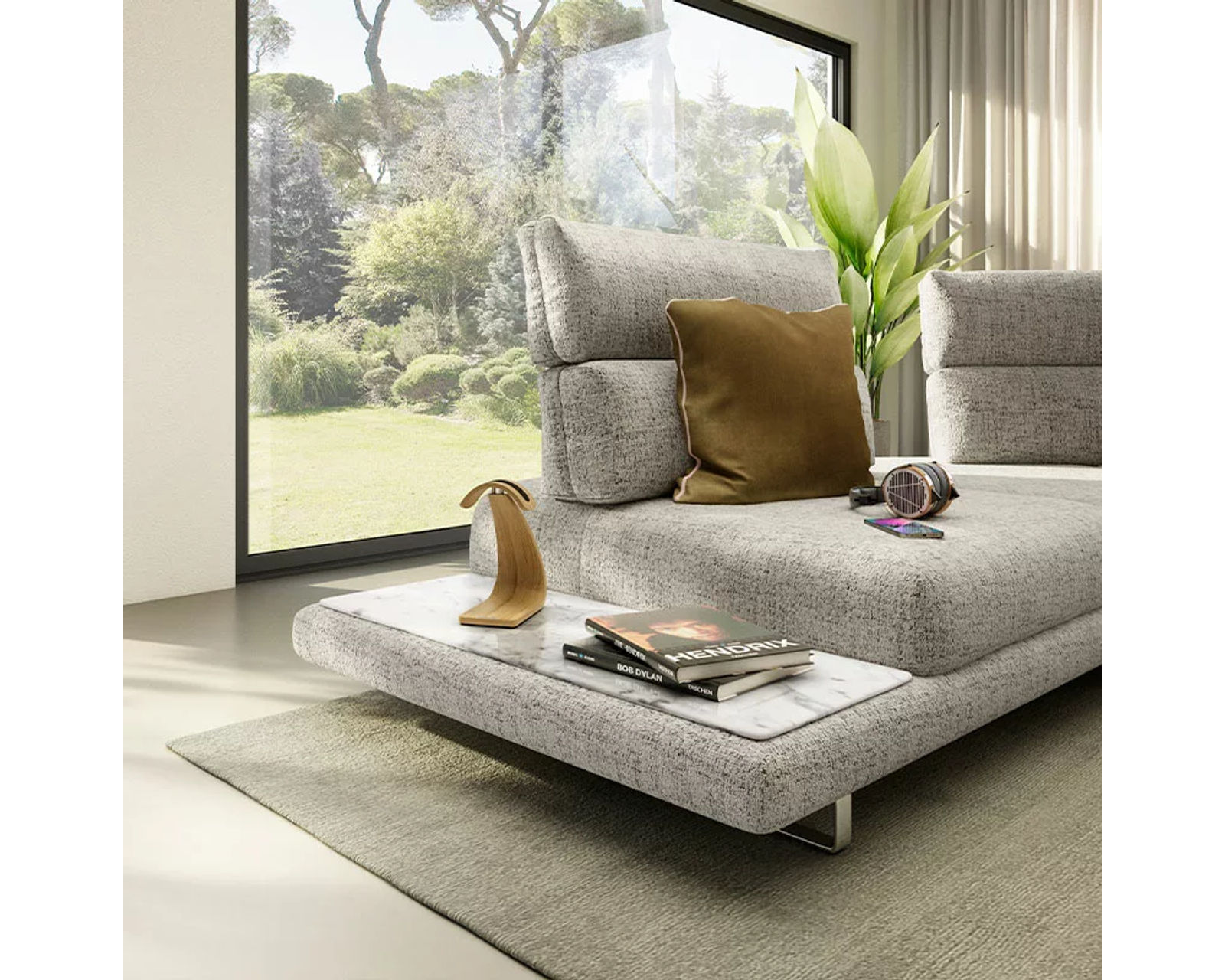 Roma X257 Sectional - adjustable seat depth (+50 leathers)