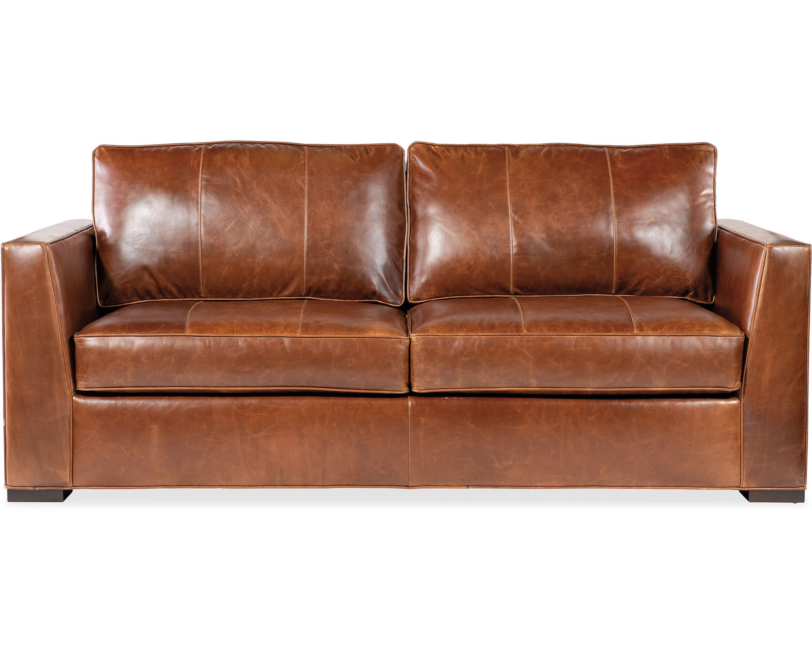 Bradington Young Eliana 634 Sofa (12 leathers) 8-Way Hand Tied - 	Eliana Stationary Sofa 8-Way Hand Tie