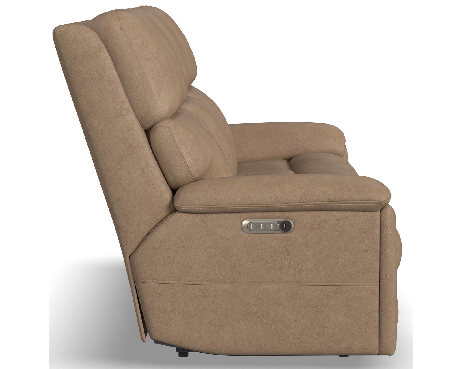 Porter Triple Power Reclining Sofa with Drop Down Table (+15 leathers) - Porter Triple Power Leather Reclining Sofa with Dropdown Table