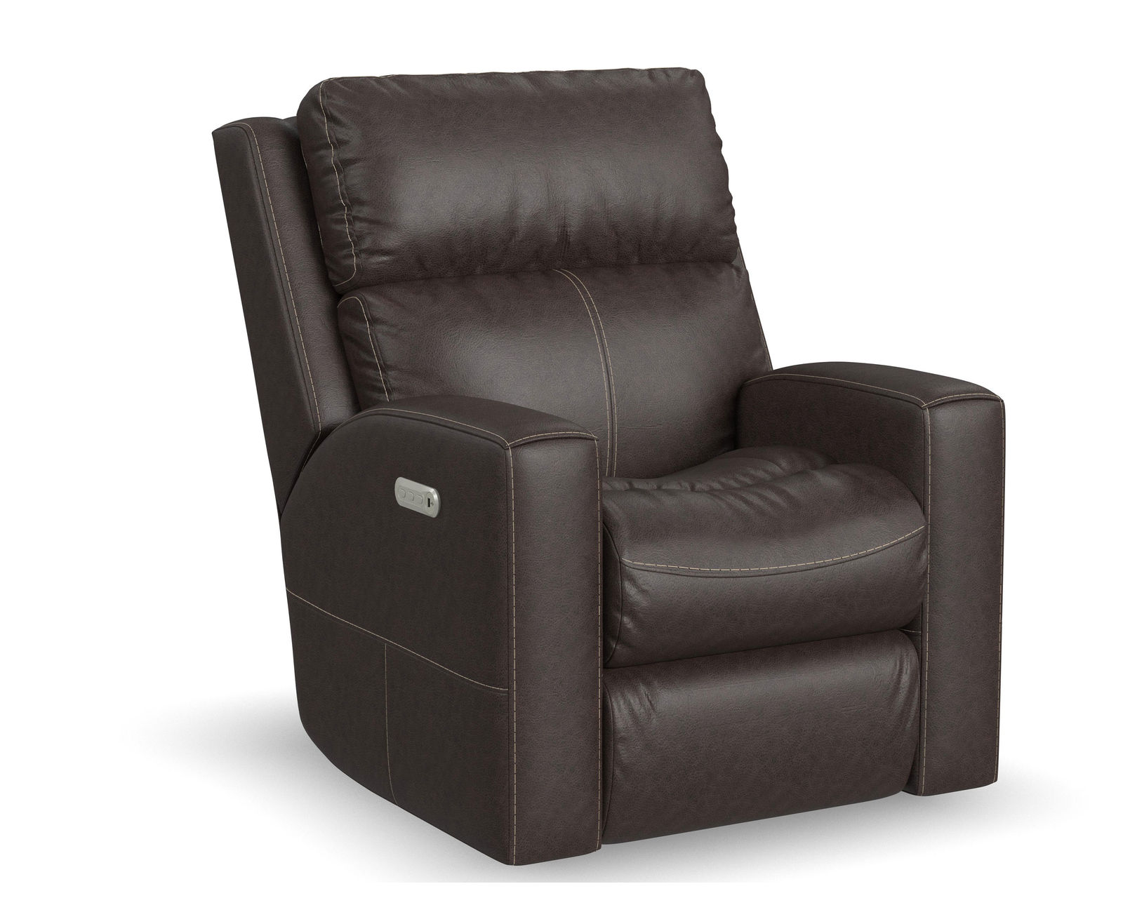 Score Zero Gravity Leather Power Reclining Sofa with Power Headrests and Lumbar (Colors Available) - Score Leather Power Recliner with Power Headrest and Lumbar