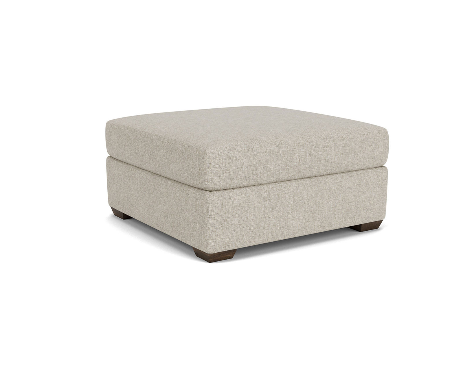Randall 7100 Sofa (+100 fabrics) 83" - 93" - 105"  - Randall 34" Square Cocktail Ottoman