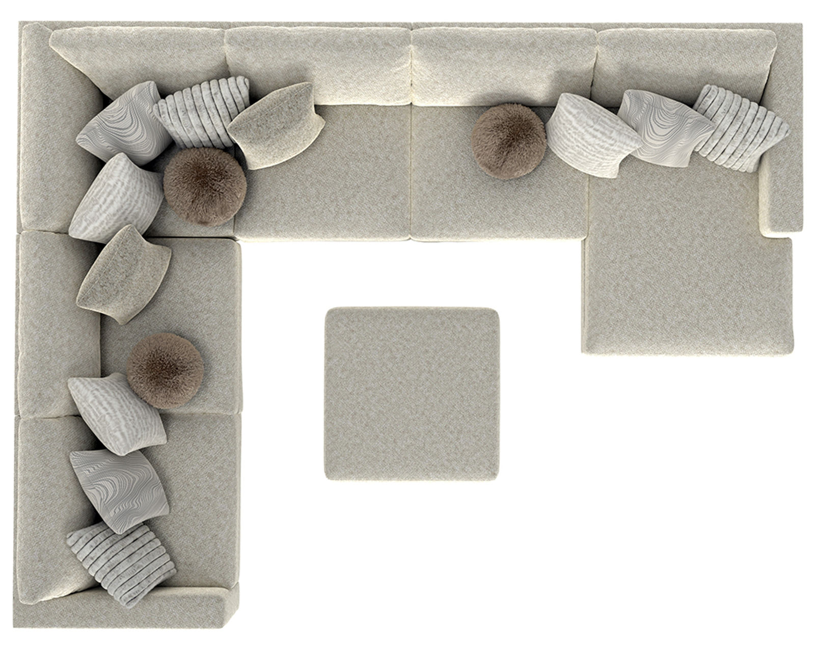 Ritzy 2235 Modular Sectional (includes all pillows) - Exceptional Comfort. Extraordinary Value.