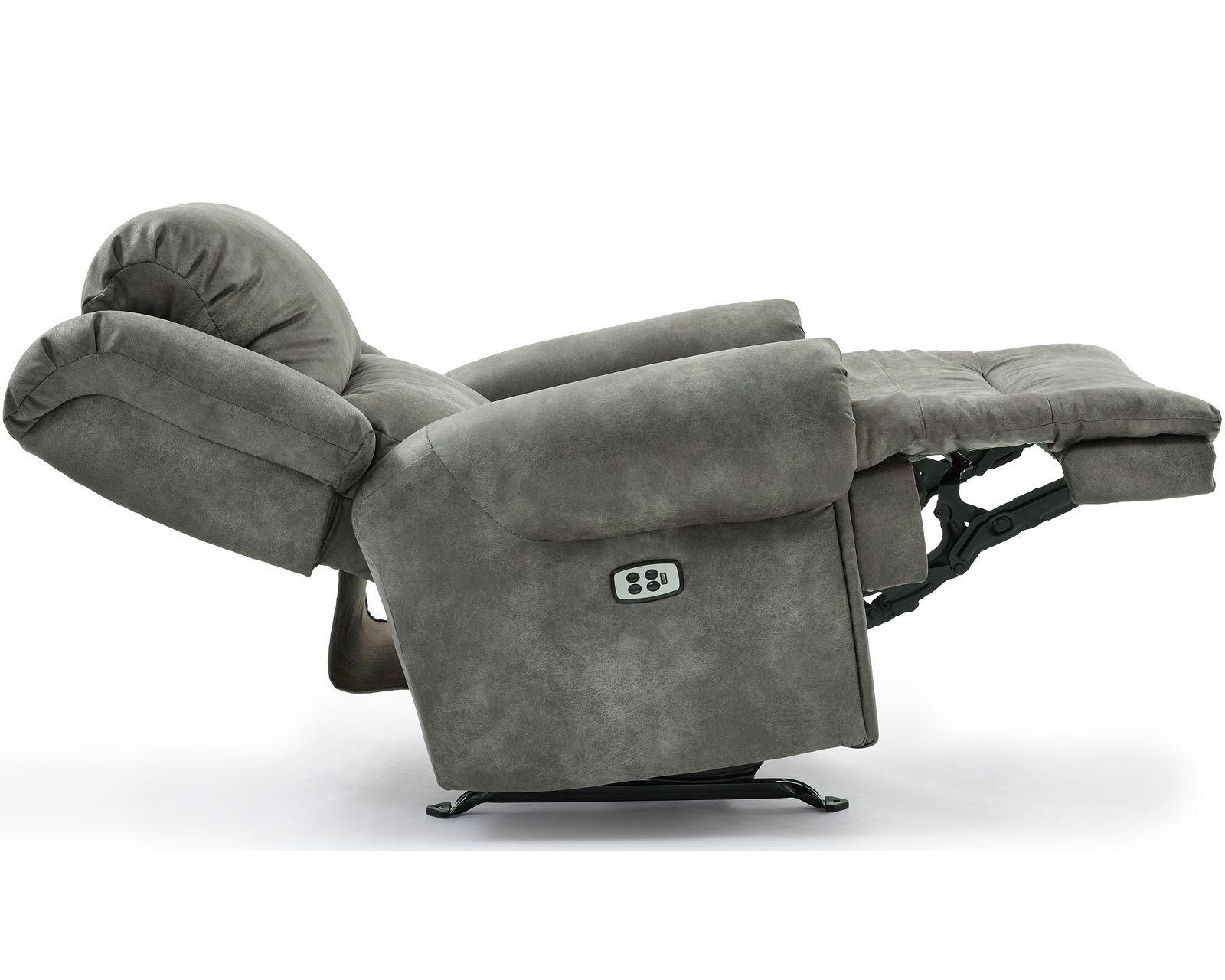 🎣 Genet 85" Reclining Sofa w/ Dropdown Table (+65 colors) - Genet Recliner