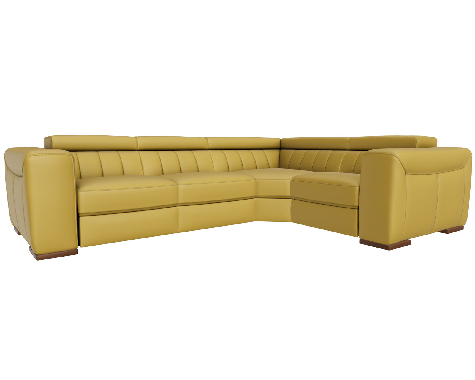 Forza X790 Stationary Sectional (+50 leathers) - Layout J: Four Piece Sectional 126" x 92"