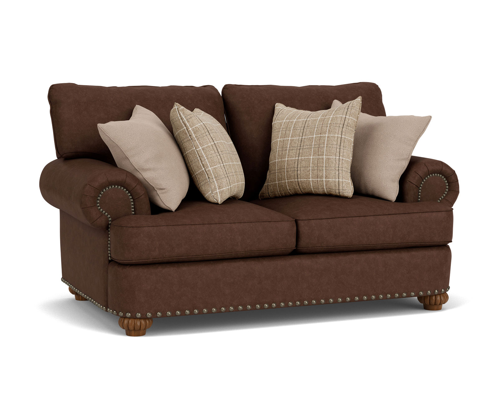 Patterson 7322 Nailhead Loveseat (+100 fabrics) - Patterson Nailhead Loveseat