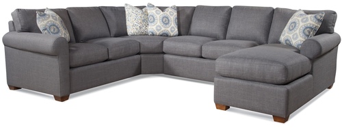 Layout B: Four Piece Sectional 102" x 124" x 68"