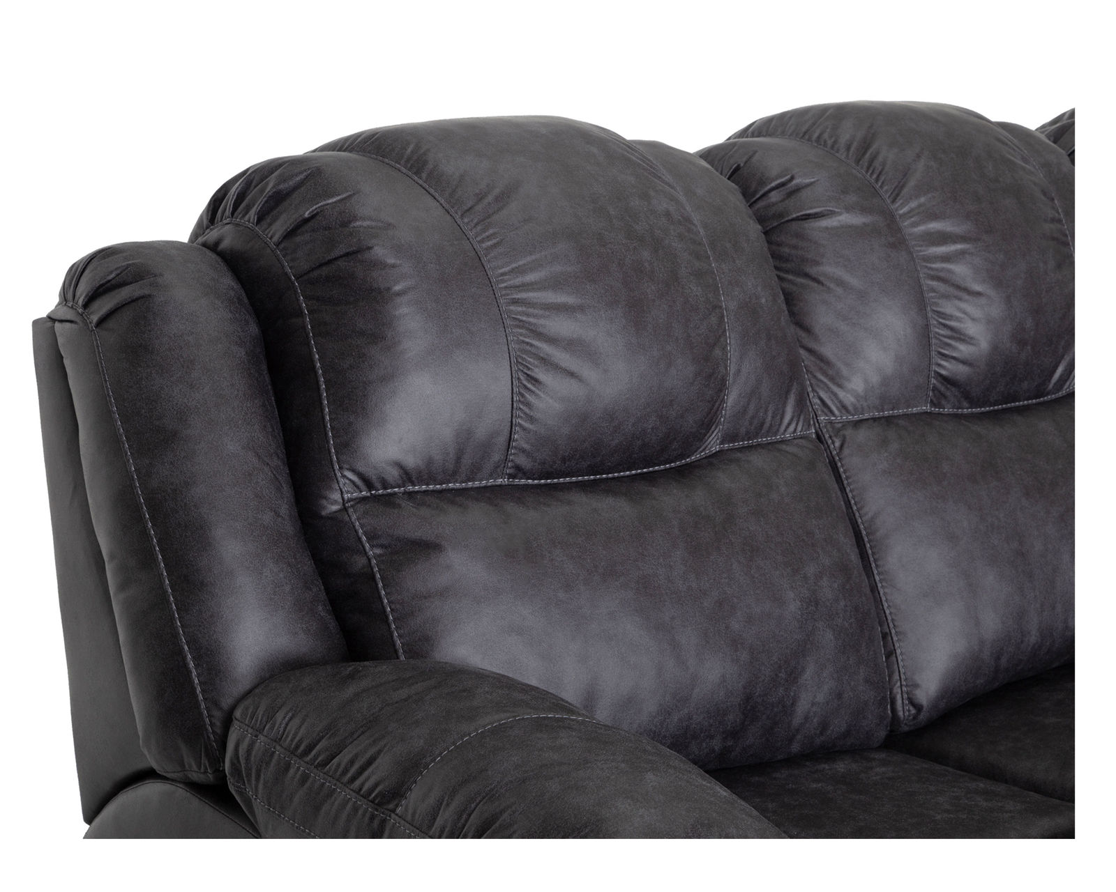 Castello 92" Reclining Sofa (A Best-Selling Favorite. Plush Comfort with a Distinctive Crowned Design) - Comfort That Moves With You.
