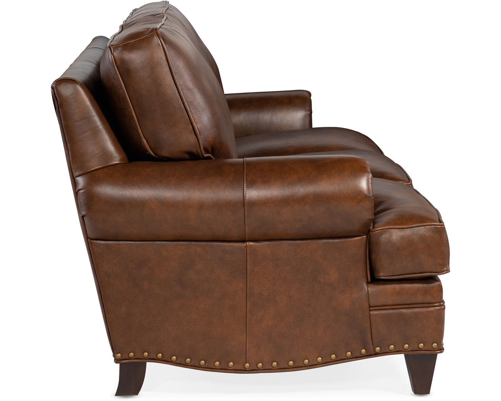 Bradington Young Carrado Sofa (12 leathers) 8-Way Hand Tied - Carrado Stationary Sofa 8-Way Hand Tie