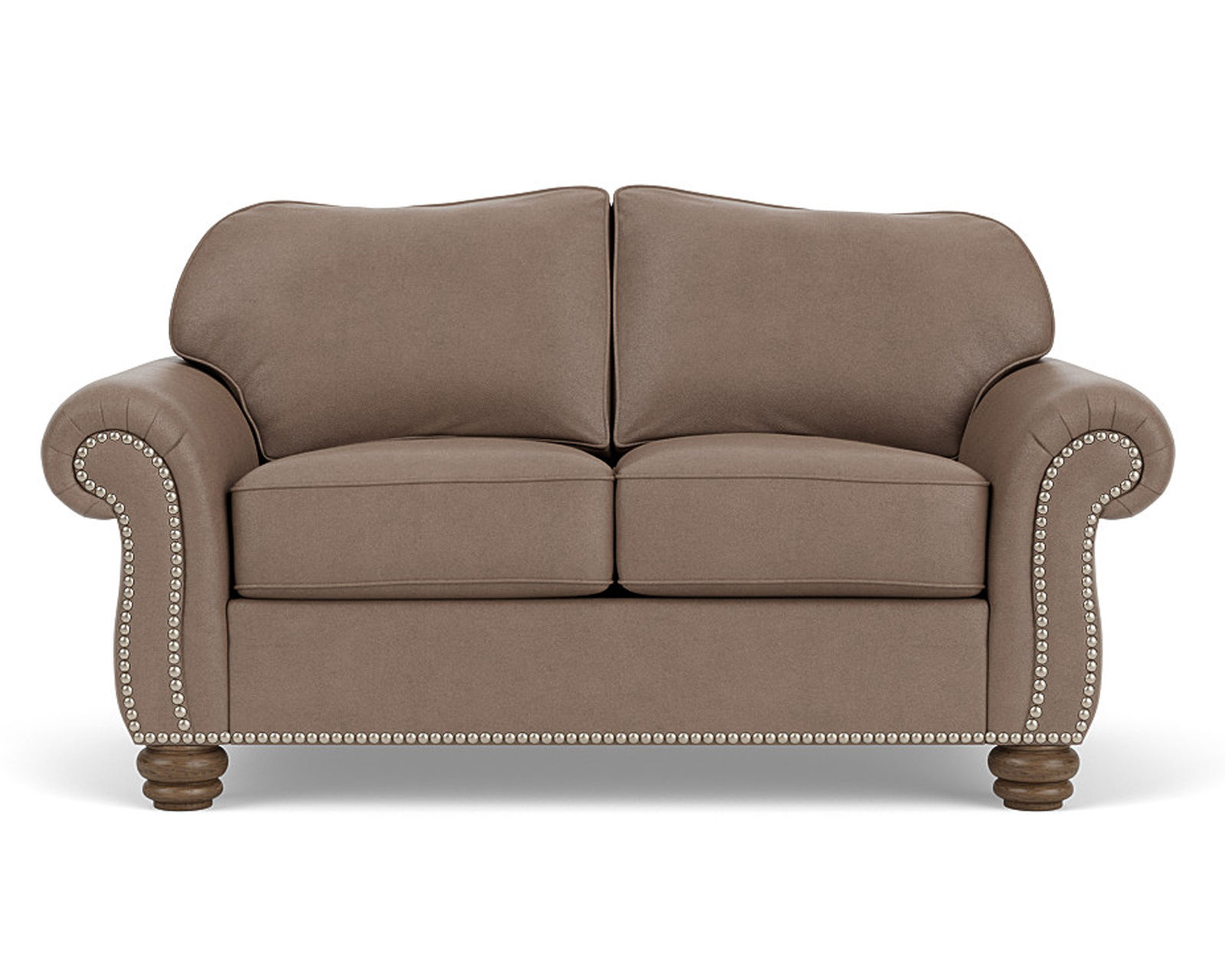Bexley 3648 Leather Nailhead Loveseat (+50 leathers)
