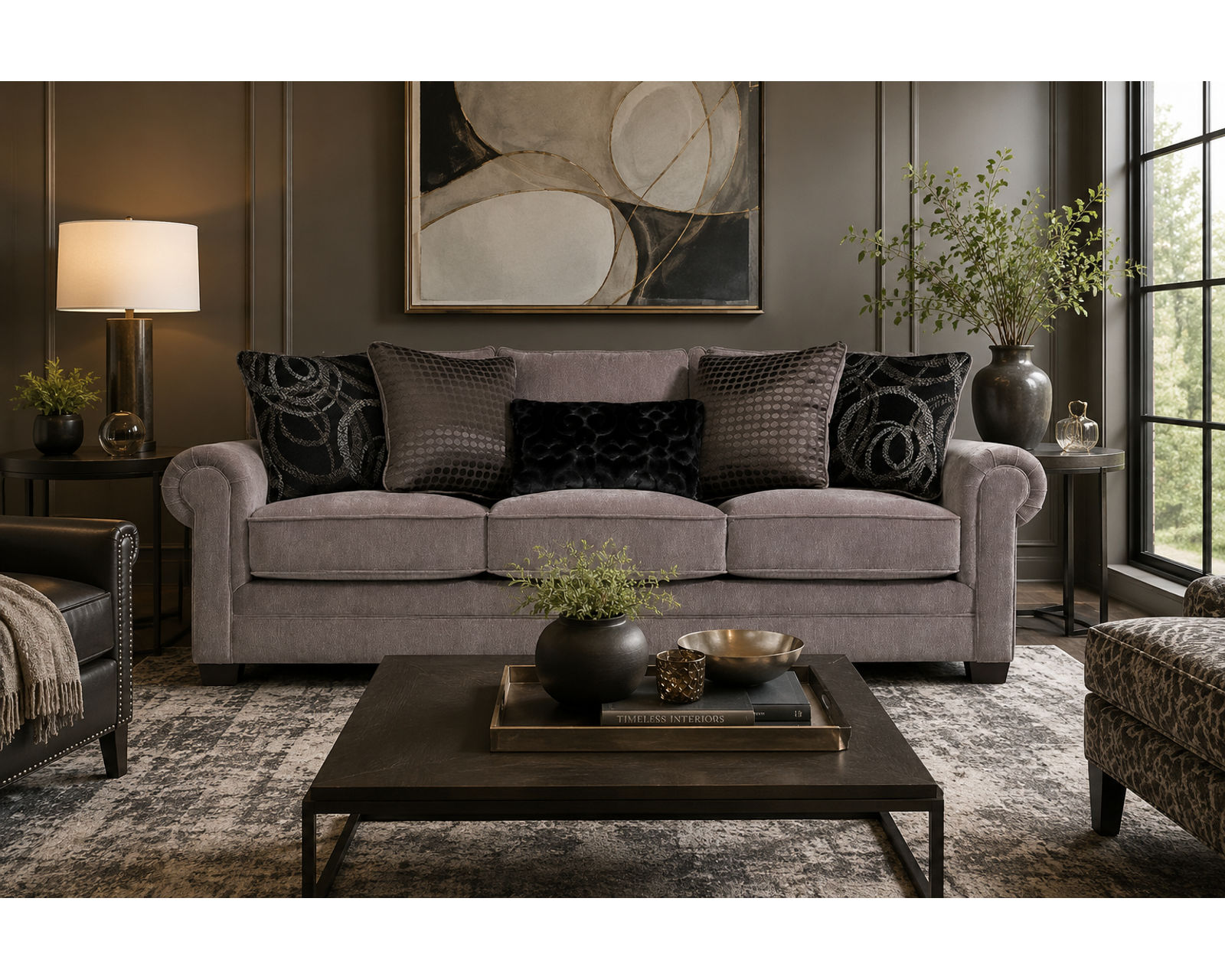 Austin 96" Oversized Sofa (includes pillows) - Relaxation Starts Here.