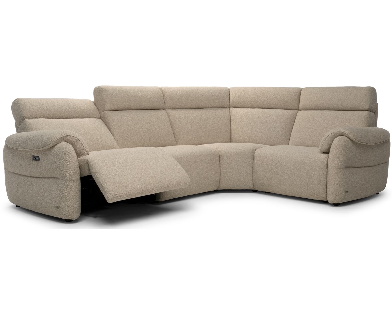 Houston C280 Zero Gravity Power Headrest Power Reclining Sectional (+40 fabrics)