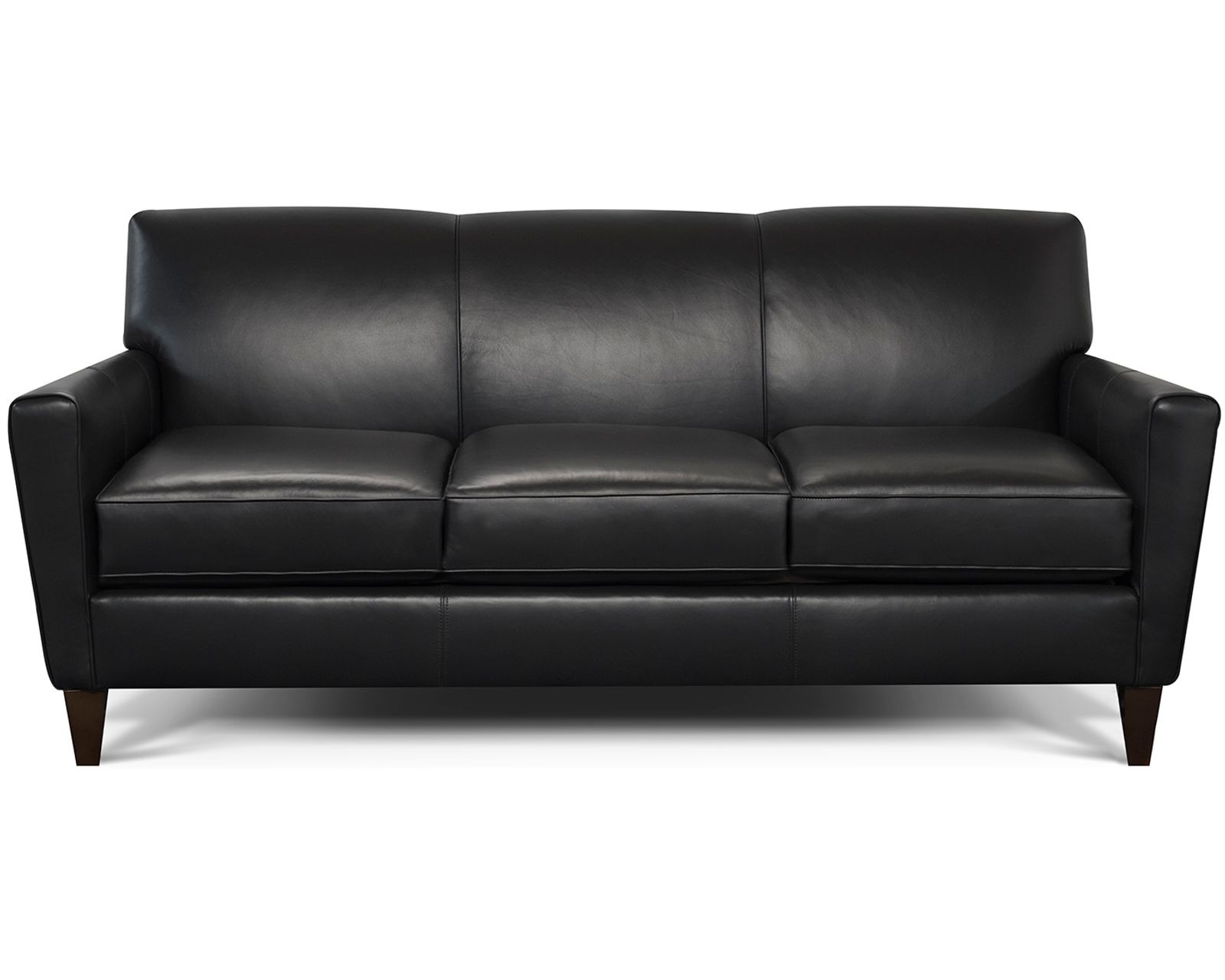 Collegedale 79" Leather Sofa (29 Top-Grain Leather Choices) - Beautifully Crafted. Exceptionally Comfortable.