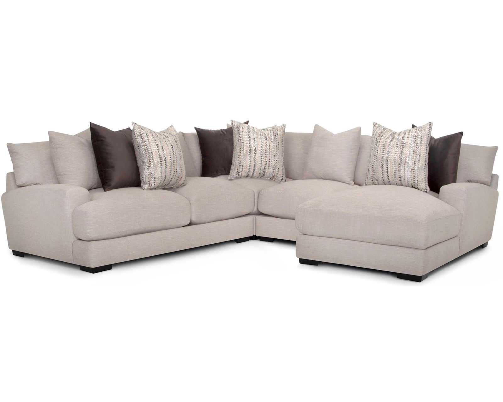 Hannigan 808 Modular Sectional (Designer Style. Sink-In Comfort. Made for the Way You Live.) - Affordable Luxury, Designed for Real Life.
